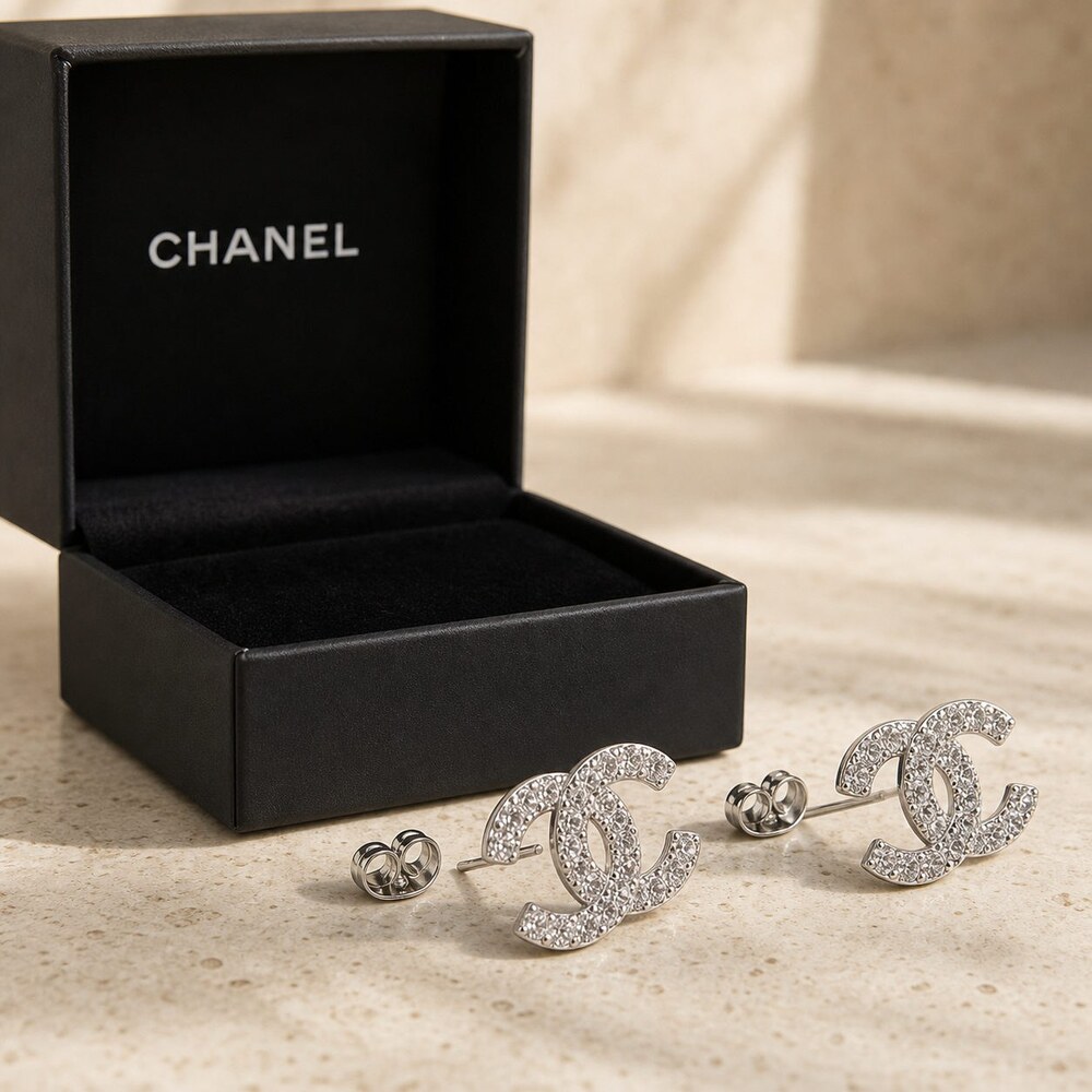 CHANEL Classic Parisian Earrings Style 44 | New with Box - Picture 6 of 9